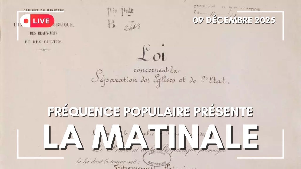 NSA, Maisons closes, Brigitte et les "connes», 1905... : la Matinale FP du 09/12/2025