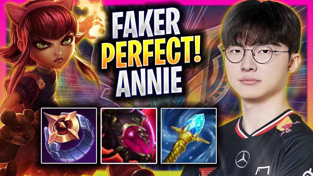 FAKER PERFECT GAME WITH ANNIE! - T1 Faker Plays Annie MID vs Talon! | Season 2025