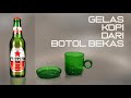 CARA MEMBUAT GELAS KOPI DARI BOTOL BEKAS/ CUTTING BOTTLE