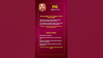 Shorts Pigs In August 2025 Stay Flexible It S Not Set In Stone 2025pig 