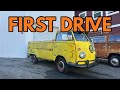 First drive  classic 1963 vw single cab revival