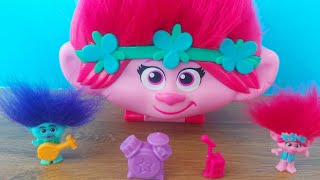 حقيبة مجموعة لعبة ترولز مع المفاجأة trolls game set bag with surprise Resimi