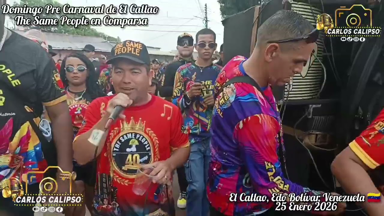 The Same People Domingo de Comparsa de Pre Carnaval 2026 El Callao