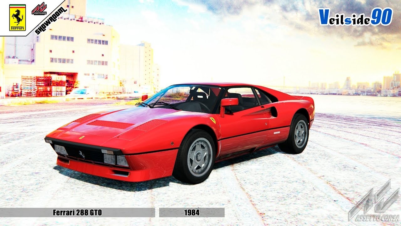 Assetto Corsa Showroom - Ferrari 288 GTO 1984 - Ferrari 70th Anniversary Pack dlcl stanford