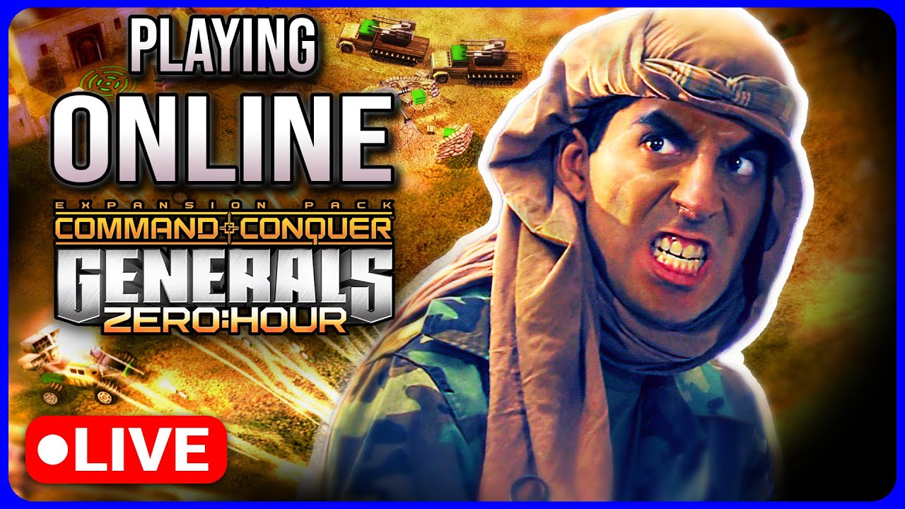 Stealing the Armies of DrGoldFish1 in Online Multiplayer Matches | C&C Generals Zero Hour