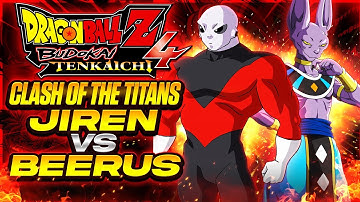 Dragon Ball Z Budokai Tenkaichi 4: Clash of the Titans Jiren vs Beerus Epic Battle! @CPUVSCPUFights
