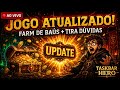 🔴 AO VIVO  [PT/EN] PATCH DAY — Jogo Atualizado! Farm de Baú Infinito + Tira Dúvidas! #taskbarhero