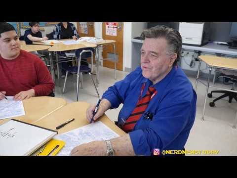 Neal Adams Shows Best Way To Hold Pen for Inking Comics