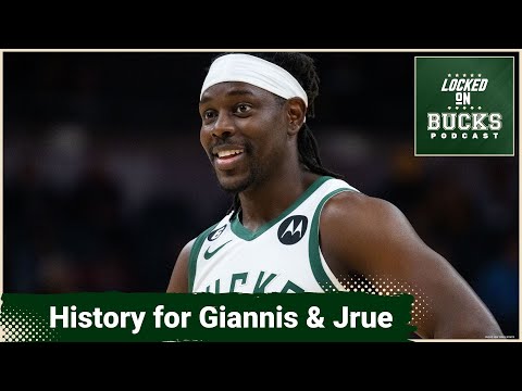 Giannis Antetokounmpo and Jrue Holiday Named All-Defense First Team