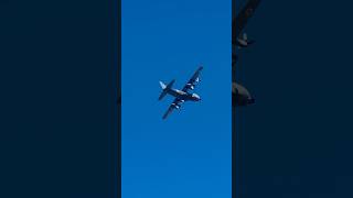 Lockheed C-130 Hercules Tactical Flyby | Mountain Valley Flight #aviation