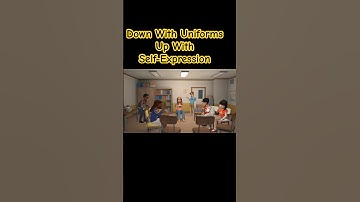 Students Against Uniformity | @Plotagon | #plotagonstudioapp #animation #caillou #clips #stories