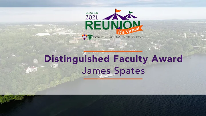 Distinguished Faculty Award Presentation - Jim Spa...