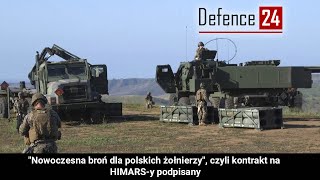"Nowoczesna broń dla polskich żołnierzy", czyli kontrakt na HIMARS-y podpisany