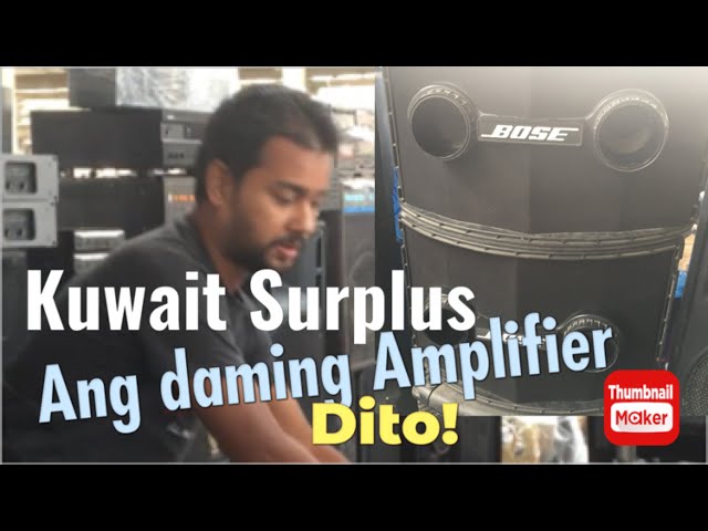 Kuwait Surplus! Latest update Nov.-Dec. Ang daming speaker at Amplifier ngayun ni Masum🔉🔉🔉 class=