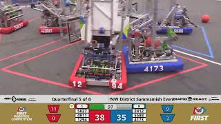 Quarterfinal 5 - 2022 PNW District Sammamish Event
