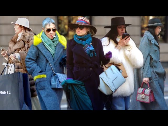 Winter 2025 Italian Street Fashion Milan🇮🇹Elegant Classy Beautiful Outwear #vogue #vanityfair