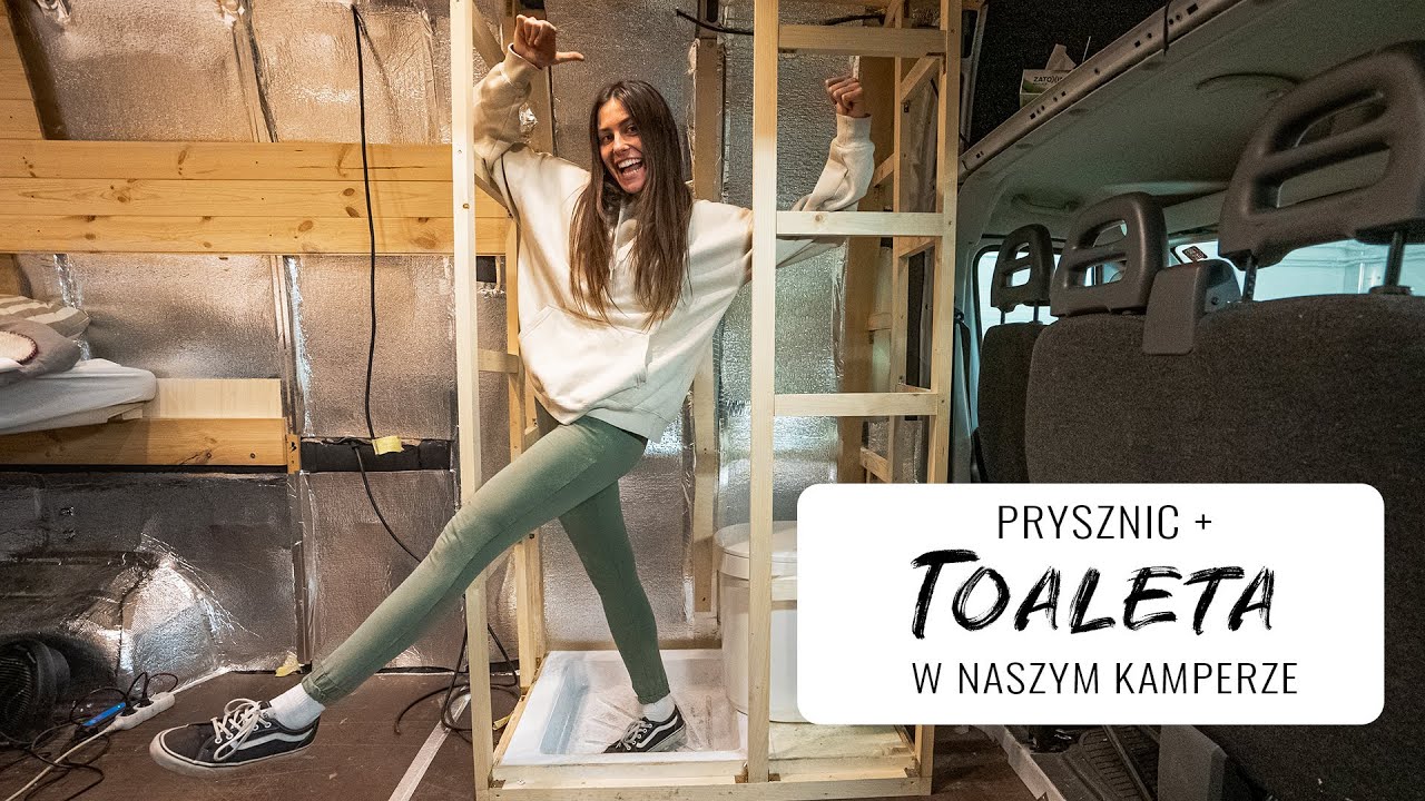 Toaleta i prysznic w Naszym kamperze