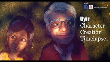 Uyir - 3D Character Modeling Timelapse