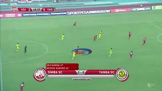 Simba Vs Yanga Goli La Mapinduzi Balama Jionee Maajabu Aishi Manura Atenguliwa Nyonga