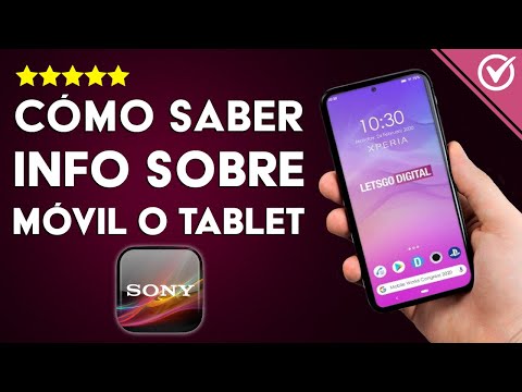 Cómo Saber el Nombre y el Número de Modelo del Móvil o Tablet Sony Xperia que Tengo