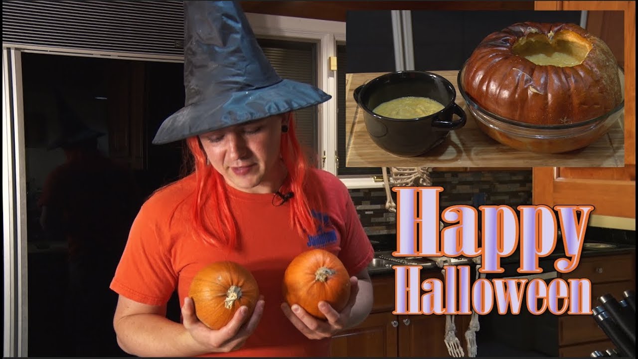 Jack O'Lantern Soup [Cauldron] by Cooking with Scuttle