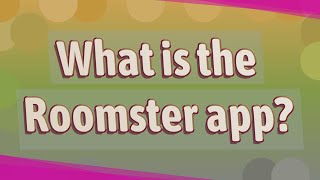 What is the Roomster app