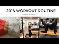WORKOUT ROUTINE 2018 | get fit with me for the new year!