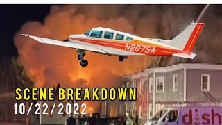 Beechcraft Sierra Crashes into Building in Keene, New Hampshire