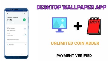 Desktop wallpaper Coin Adder script || How to get Q data from Desktop wallpaper || Script Tamilan