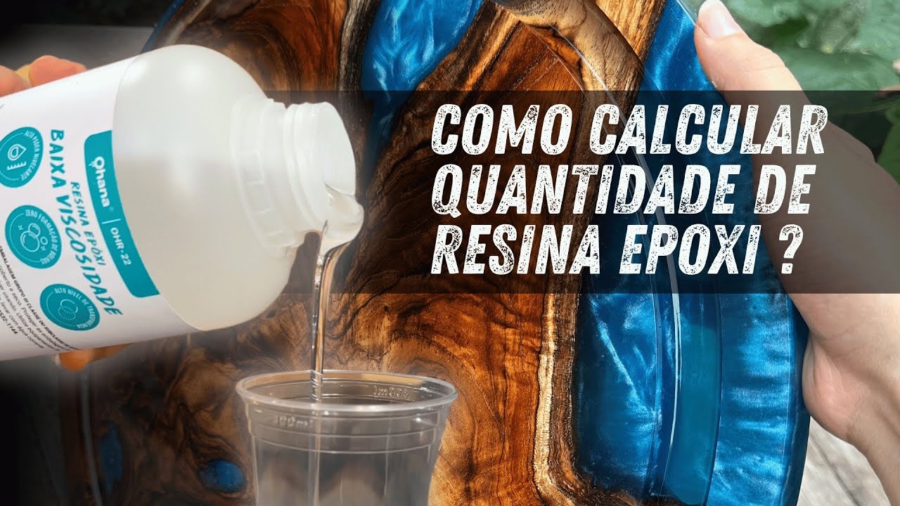 Como Calcular a Quantidade Ideal de Resina Epóxi: Fórmula Simples e Prática!