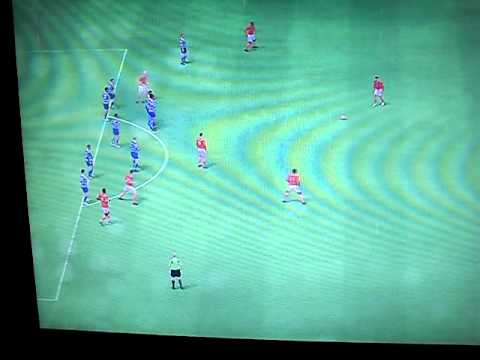 FIFA 10 on xbox 360 top corner!!