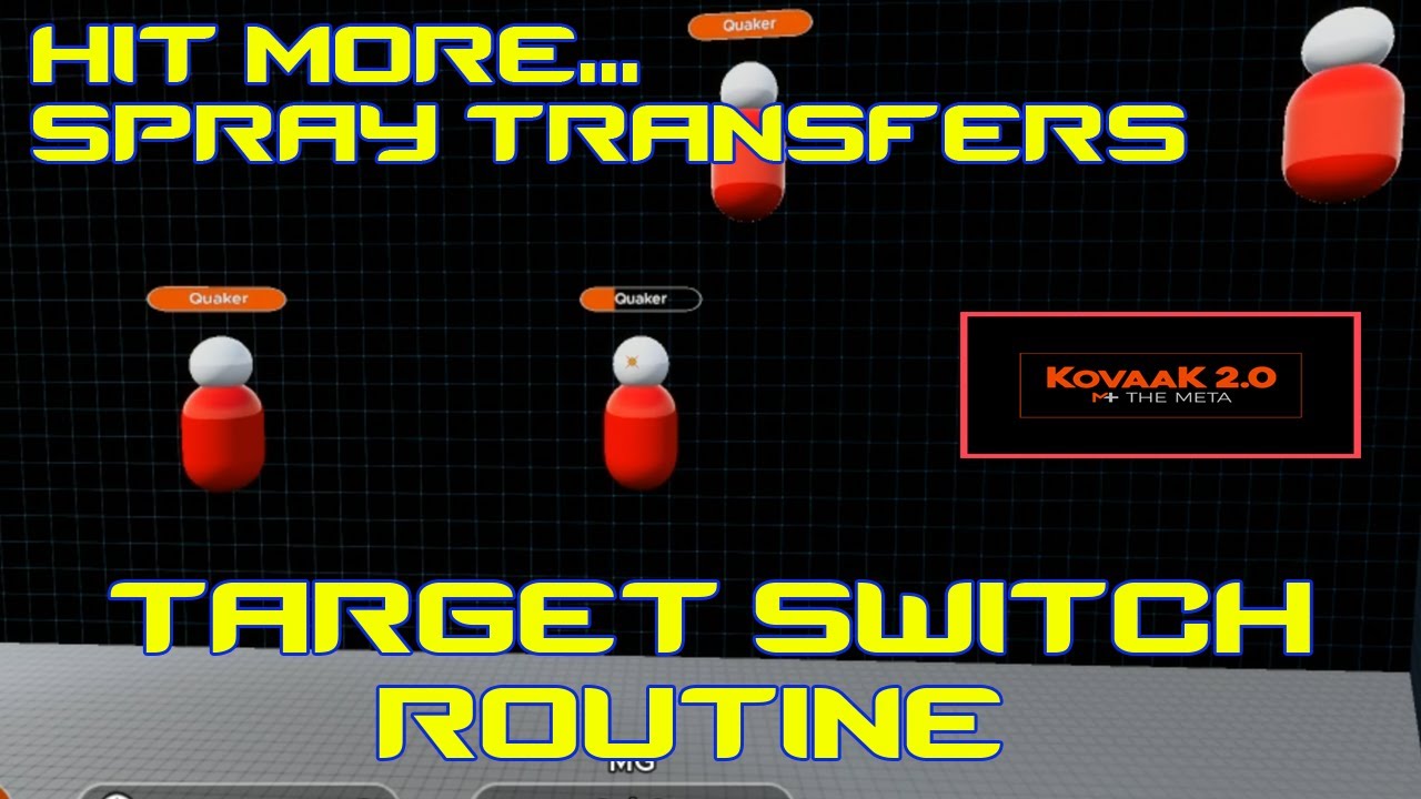 Kovaak Target Switching Routine & Guide