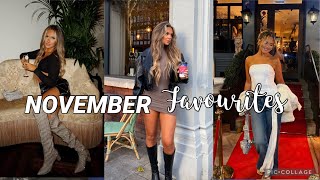 MY NOVEMBER FAVOURITES! PRODUCTS IVE BEEN LOVING THIS MONTH INC: FASHION, BEAUTY, LIFESTYLE &amp; MORE!