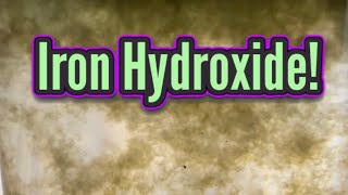 Precipitation Of Green Iron Hydroxide In Ramzland Fes042Naohna2S04Feoh2