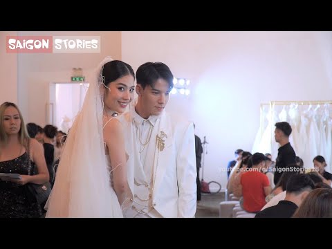 Nam Anh tình tứ với bạn trai đi xem đồ cưới lãm váy cưới, Nam Em ngồi trầm ngâm xem show