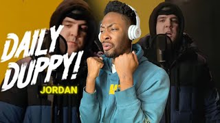 AMERICAN REACTS | Jordan - Daily Duppy | GRM DAILY