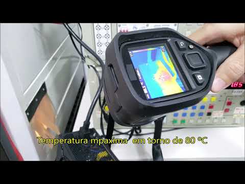 Será que explode? (fonte Cooler Master 550W na linha de fogo)