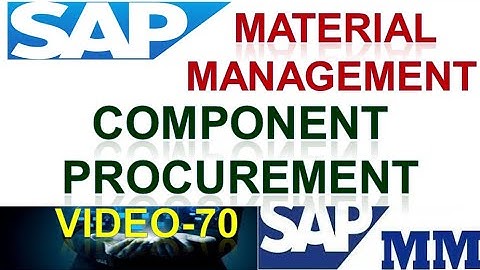 How to Configure Component Procurement in Material Management | Procurement in Sap | DK TECHNOLOGIES