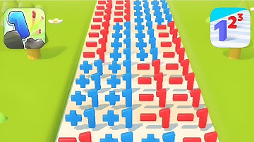 MOBILE GAMES : NUMBER RUN 3D, COUNT MASTERS, NUMBERS MASTER