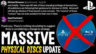 WICHTIGES UPDATE: Das Gerücht um die RÜCKKEHR von physischen PS5-Spielen ZERSCHLAGEN + PlayStatio...