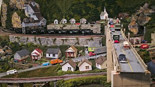 Spectacular HO Railroad! Ken Spranza's mountain empire!