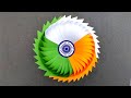 Independence day craft  republic day craft ideas  tricolor craft