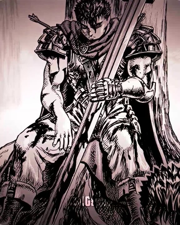 100 Man Slayer 🗿💀🔥 | Song - Death Trial | Berserk Edit | Manga Edit | Guts Edit | #berserk #gutsedit