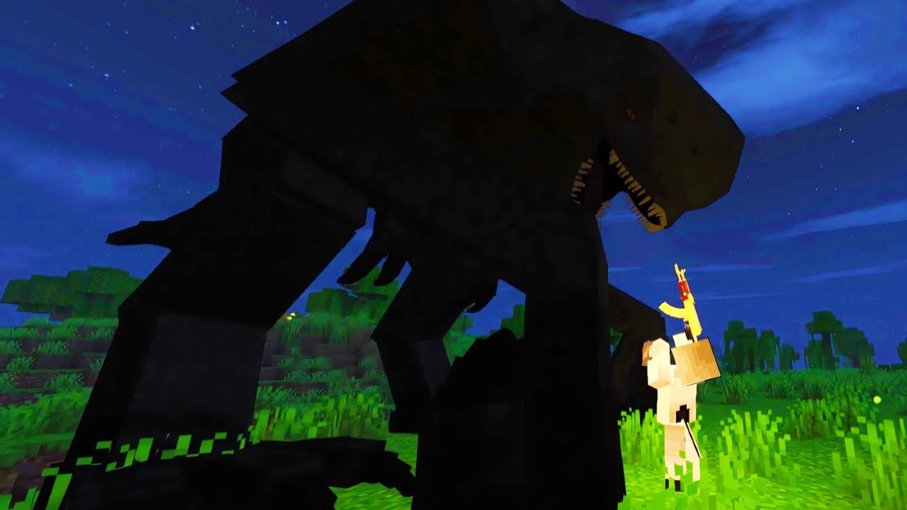 Infested Rex Mod Minecraft's NEW Horror Mod Is Hunting You... The Distortus Rex - YouTube