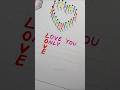 Love Art ❤️ #art #shortsart #love #lovestatus #trending #trendingshorts #viral #fyp #foryou #shorts