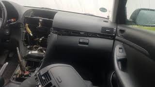 Toyota avensis t25 установка магнитолы