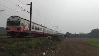 退役週年將至！眉毛紅斑馬！122次，EMU1200自強急行，民雄南通過。