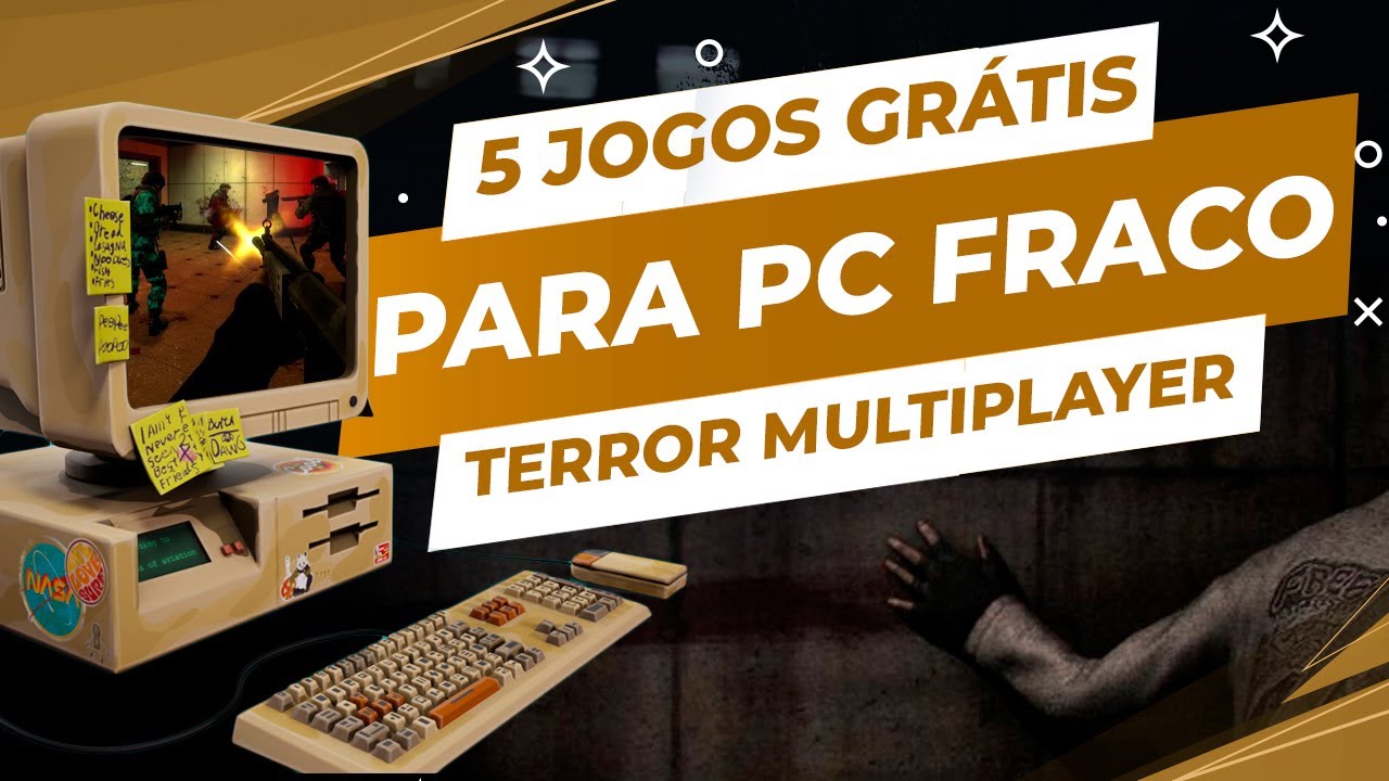 5 Jogos Para PC FRACO de Terror Multiplayer De Graça para jogar com os  amigos. 