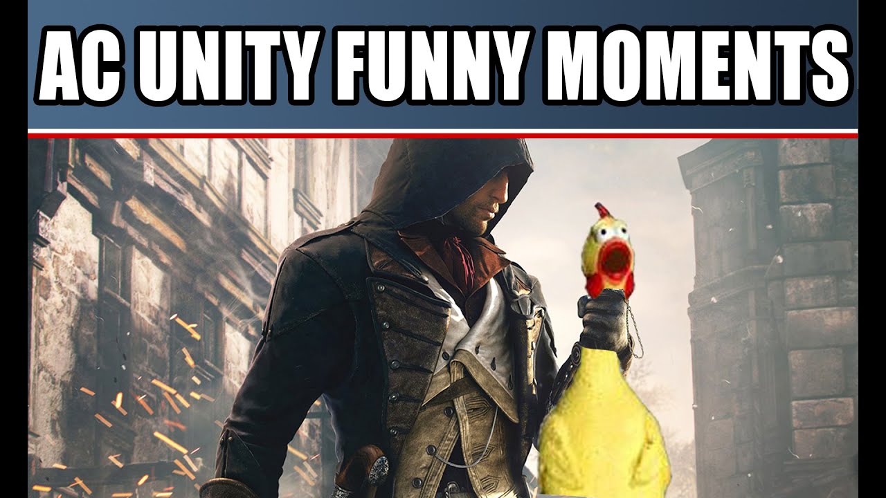 Assassin's Creed Unity Funny Moments Gameplay; Gamestop Commercial