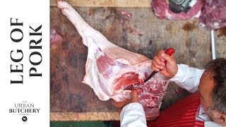 Clever trick to reduce pork leg